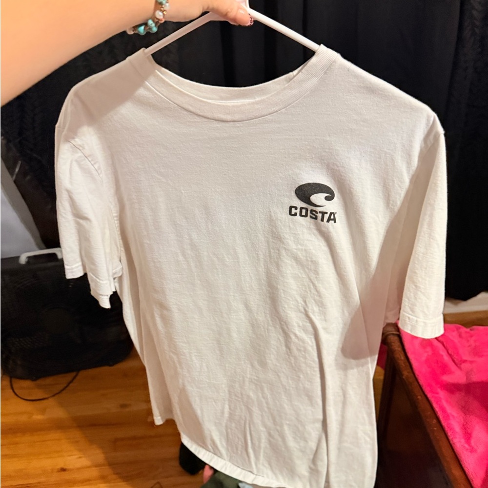 Costa Classic White Short Sleeve Tee